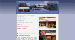 Desktop Screenshot of chalupy-mackovi.cz